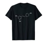 Resveratrol Molecule Chemistry Read Wine Lovers T Shirts T-Shirt