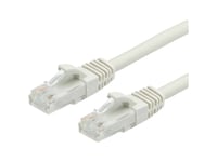 Value Value - Patch- Cable - Rj- 45 (M) To Rj- 45 (M) - 10 M - Utp - Cat 6A - Shaped - Gray, Ral 7044 (21.99.0877)