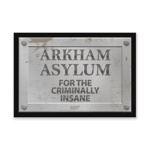 DC Comics Arkham Asylum Entrance Mat