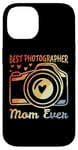 Coque pour iPhone 14 Photographe Mère Photographie Maman Appareil photo Mama