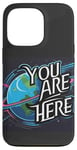 Coque pour iPhone 13 Pro Galaxy Science Geek Gifts T-shirt You are here Deep Space