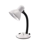 Lettuce Eat ® White Flexi Desk Lamp Home Office Study Students (2016)