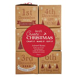 Create Christmas Advent Number Boxes, 25 Pack Natural, Make Your Own DIY Christmas Advent Calendar, Family Craft, Countdown To Christmas, Crafts Accessories