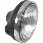 Strålkastare emgo - Framlampskåpa 7 sidomonterad svart h lamp z1 style shell blk