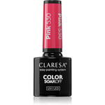 Claresa SoakOff UV/LED Color Rainbow Explosion Gel neglelak Skygge Pink 530 5 g