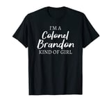 Colonel Brandon Kind Of Girl Jane Austen Sense Sensibility T-Shirt