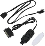 Contrôleur Argb En 2 Parties Avec Câblage De Commande De Carte Mère, Connecteur Argb À 3 Broches, Compatible Avec Asus - Compatible Avec Les Accessoires Msi Asrock