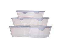 Curver Set Of Curver Fresh & Go Food Containers