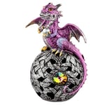 Puckator Figurine en Forme de Dragon Celtique à LED en résine Multicolore Hauteur 18 cm Largeur 12 cm Profondeur 9 cm