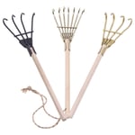 3Pcs Incense Ashes Rakes Small Iron Rakes Doll House Decor Arts Crafts Ornaments