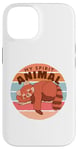 iPhone 14 Red panda spirit animal cute animal relaxed peaceful cozy Case