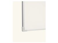 Esselte - Whiteboard-tavla - 600 x 900 mm - emalj - magnetisk - grå ram