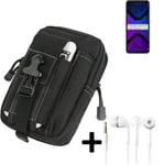 For Lenovo Legion Phone Duel 2 Belt bag + EARPHONES big outdoor protection Holst