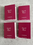 LANVIN ECLAT DE NUIT 4 X 2ml EDP Womens SAMPLE SPRAY New💖💖