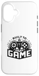 Coque pour iPhone 16 Conçu pour le jeu amusant pour les amateurs de jeux vidéo