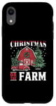 iPhone XR Christmas On The Farm Case