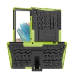 Samsung Galaxy Tab A8 10.5 (2021) X200    Heavy Duty Case    Green