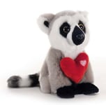 Peluche Lemur Avec Coeur Plush & Company 05132 San Valentino