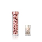 Elizabeth Arden, Duo Sérum pour le Visage, Retinol Ceramide Capsules (90 capsules), Sérum de Nuit, Anti Âge pour Femme et Hyaluronic Acid Ceramide Capsules (30 capsules), Sérum Repulpant