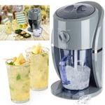 Electric Ice Crusher Slushy Machine for Perfect Snow Cones and Cocktails