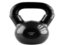 Kettlebell vinyl 12 kg sort HMS KNV12