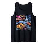 The Cephalopod Octopus Animals Of The World Octopus Lover Tank Top