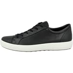 ECCO Soft 7 M, Basket Homme, Noir, 46 EU