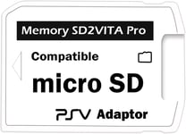 Sd2vita Pro Adaptateur 3.0 Pour Ps Vita 3.60 Carte Mémoire Micro Sd Henkaku Psvita Full Coverage(Q804)