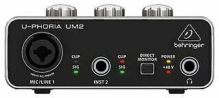 Behringer U-PHORIA UM2 Computer Audio Interface