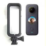 MotuTech Cadre Protection Support Fixation Adapteur pour insta360 One X2 Caméra Trou 1/4" Vis Universel Connecteur aux Trépied Perche de Selfie