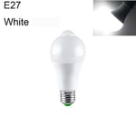 PIR Motion Sensor B22 E27 LED Lamp Bulb Globe Auto ON/OFF Energy Saving Light