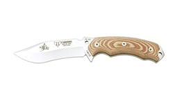 Cudeman Adultes Survival Boite Micarta Brun avec Liner Noire, Longueur de la Lame : 12 cm, Couteau de 1070 cudm, Non renseigné