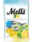 300 st Stor Påse med Vidal Mells Menthol och Citron Godis 0,9 kg