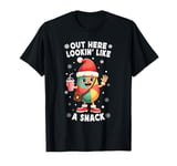 Out here Looking Like a Snack Christmas Candy BouJee T-Shirt