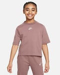 Nike Sportswear Older Kids' (Girls') Short-Sleeve Top