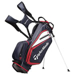 TaylorMade Select ST Stand Bag, Navy/White/Red