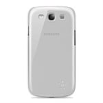 Belkin Shield Sheer - Eske for mobiltelefon - polykarbonat - blank - for Samsung Galaxy S III