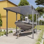 Carport camping car - Toit monopente - Hegoa 20