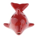 GXFCQKDSZX Ocarina Cute Alto Ocarina 6 Hole Dolphin Shape Music Ocarina