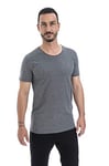 Shambhala Barcelona Basic T-Shirt, Men, Grey, Large