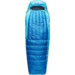 Sea to Summit Trek -1c Down Sleeping Bag (Blå (SNORKEL BLUE) Personlængde 185 cm)