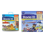 VTech - 275205 - Jeu HD Storio - La Garde du Roi Lion & 274105 - Jeu pour Tablette - HD Storio - Pat Patrouille