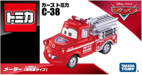 Takara Tomy Disney Cars Tomica C-38 Mater (Fire Engine Type)