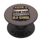 Keeping It Old School Vintage Music Hip-Hop 80s 90s Music PopSockets Adhesive PopGrip