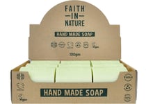 Faith In Nature Natural Aloe Vera Hand Soap Bar Box Set, Rejuvenating, Vegan & x