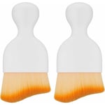 (Style C)Brosse à poussière intérieure sans Rayures, 2 pièces, Brosse Douce de Nettoyage intérieur de Voiture Brosse de détail de Voiture brosses de