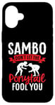 iPhone 16 Plus Sambo Girl Female Wrestler Training Sambo Wrestling Case