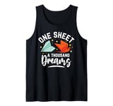 One Sheet a thousand Dreams Origami Tank Top