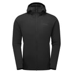 Rab Xenair Alpine Flex Vattert Jakke Herre Black, LRG