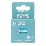 DELTACO Ultimate Lithium, 3V, CR2, 1-pk